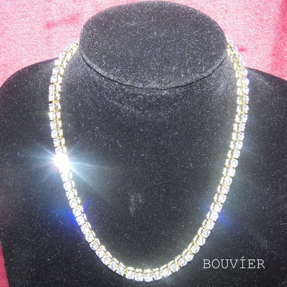 Bouvier Jewelry Jewelry - 18K Solid Gold Diamond 4mm Tennis Chain
